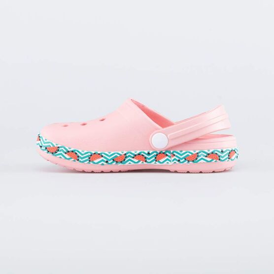 525060-02 Клоги пляжные для девочки коралл фото №2