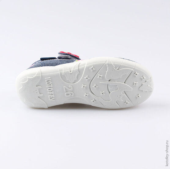 431130-12 Текстильная обувь для девочки светло-синий фото №3