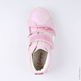 352214-22 Ботинки для девочки розовый фото №4