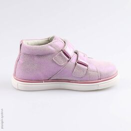 352214-22 Ботинки для девочки розовый фото №2