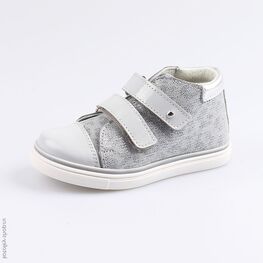 352208-24 Ботинки для девочки серый