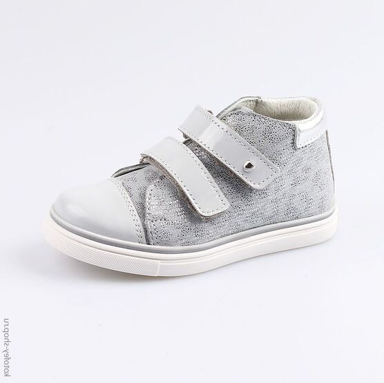 352208-24 Ботинки для девочки серый