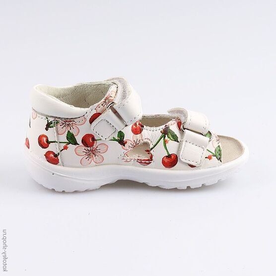122133-21 Босоножки для девочки бел-цве фото №2