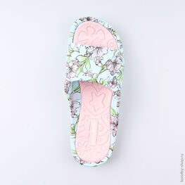 525037-04 Пляжная обувь для девочки гол-роз фото №4