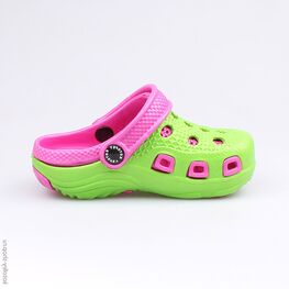 325038-02 Пляжная обувь салатовая для девочки салатовый фото №2