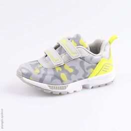 344151-71 Кроссовки с LED-подсветкой для мальчики сер-сал