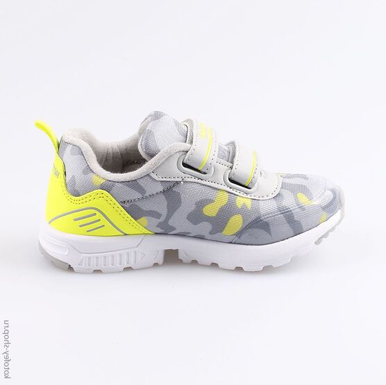 344151-71 Кроссовки с LED-подсветкой для мальчики сер-сал фото №2