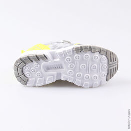 344151-71 Кроссовки с LED-подсветкой для мальчики сер-сал фото №3