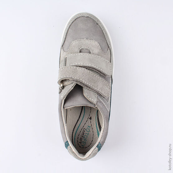 532134-25 Полуботинки для мальчики серый фото №4