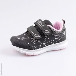 344226-71 Кроссовки для девочки сер-роз