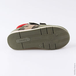 352165-27 Ботинки для мальчики оливковый фото №3