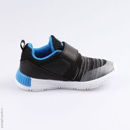 144102-72 Кроссовки для мальчики чер-гол фото №2