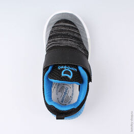 144102-72 Кроссовки для мальчики чер-гол фото №4