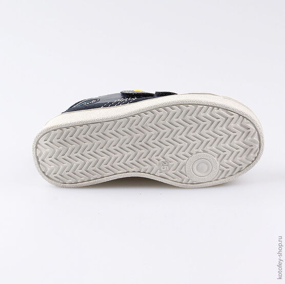 354040-21 Ботинки для мальчики син-жел фото №3