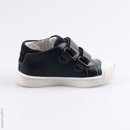 354040-21 Ботинки для мальчики син-жел фото №2