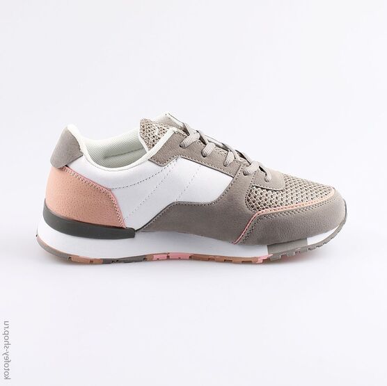 744130-72 Кроссовки для девочки сер-роз фото №2