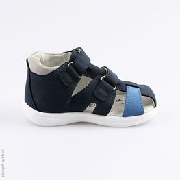 122110-26 Сандалии для мальчики син-гол фото №2