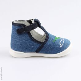 031058-21 Туфли для мальчики светло-синий фото №2