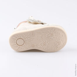 052135-22 Ботинки для девочки сер-бро фото №3