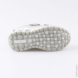 344211-73 Кроссовки с LED-подсветкой на подошве для девочки серебрист. фото №3