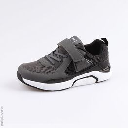 644232-71 Кроссовки для мальчики чер-сер