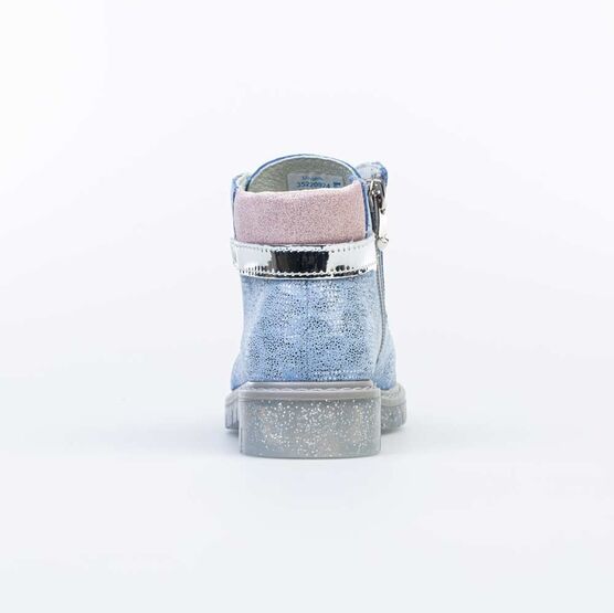 352209-24 Ботинки для девочки голубой фото №5