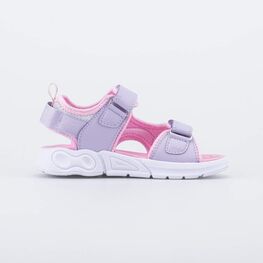 324056-11 Пляжные сандалии для девочки роз-сир фото №2