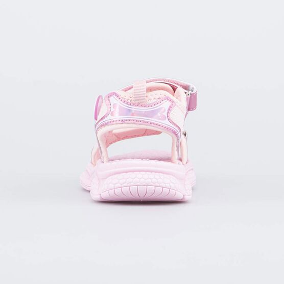 324057-11 Пляжные сандалии розовые для девочки розовый фото №5
