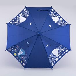 03707129-00 Зонт для мальчика Веселая Акула синий для мальчики синий фото №2