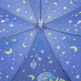 03707130-00 Зонт для мальчика Марсианин синий для мальчики синий фото №3