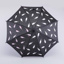 03807110-00 Зонт для девочки Эскимо Черный для универсальные черный фото №2