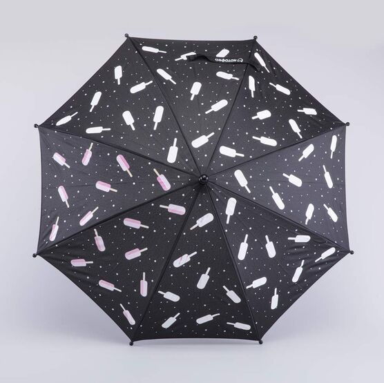 03807110-00 Зонт для девочки Эскимо Черный для универсальные черный фото №2
