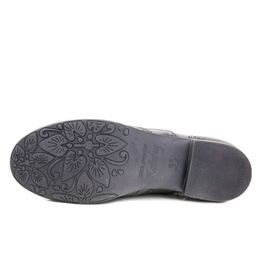 632171-24 Полуботинки для девочки черный фото №2