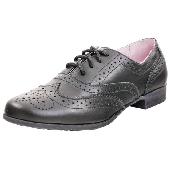 632171-24 Полуботинки для девочки черный