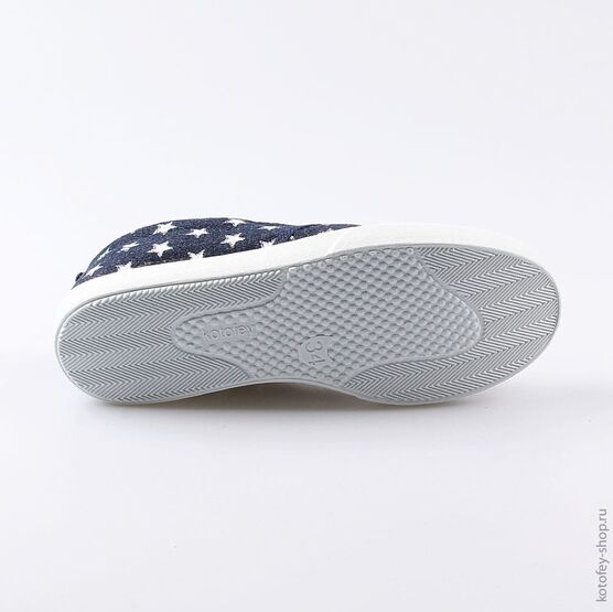 631102-12 Кеды для девочки светло-синий фото №3