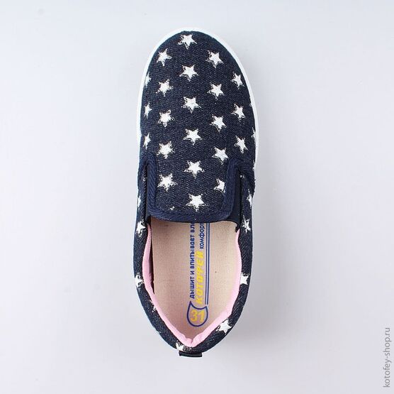 531086-12 Кеды для девочки светло-синий фото №4