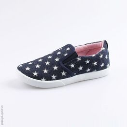 531086-12 Кеды для девочки светло-синий