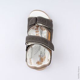 422065-22 Сандалии для мальчики серый фото №4