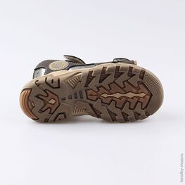 422065-22 Сандалии для мальчики серый фото №3