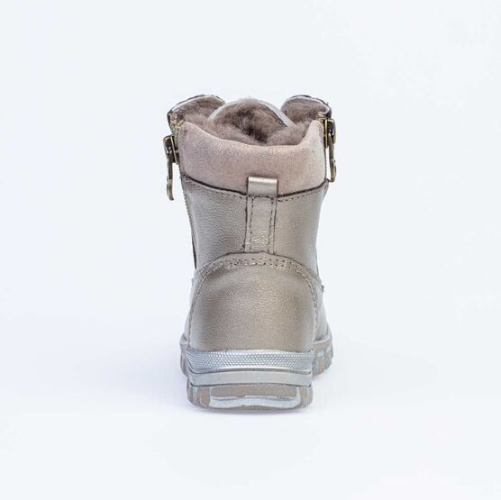 152108-56 Сапожки для девочки бронзовый фото №5