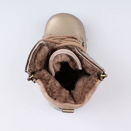 152108-56 Сапожки для девочки бронзовый фото №4