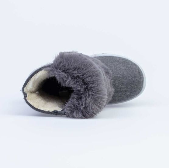 567053-41 Валенки для девочки серый фото №4