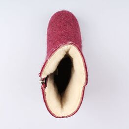 367119-41 Валенки для девочки бордовый фото №4