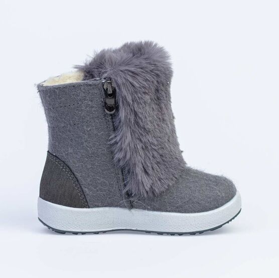 367122-41 Валенки для девочки серый фото №2