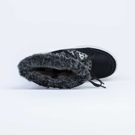 664932-42 Мембранные сапожки для девочки черный фото №4