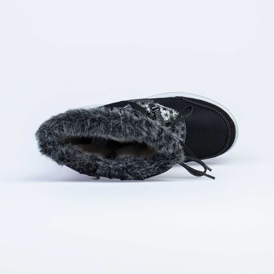 664932-42 Мембранные сапожки для девочки черный фото №4