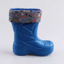 365004-14 Резиновые сапоги для мальчики светло-синий фото №2