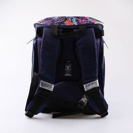 02804144-40 Рюкзак школьный для девочки син-цве фото №3