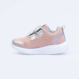 144139-71 Кроссовки с LED-подсветкой на подошве для девочки коралл фото №2