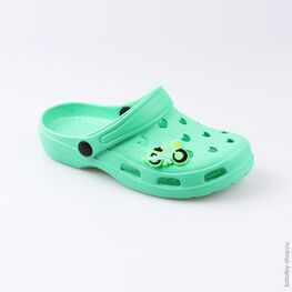 03014004-40 Украшение для обуви Мото салатовый для мальчики салатовый фото №2